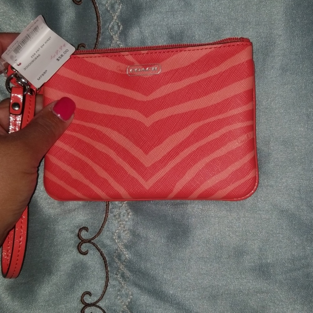 Coach wristlet